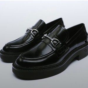 Zara Black Loafer- size 38